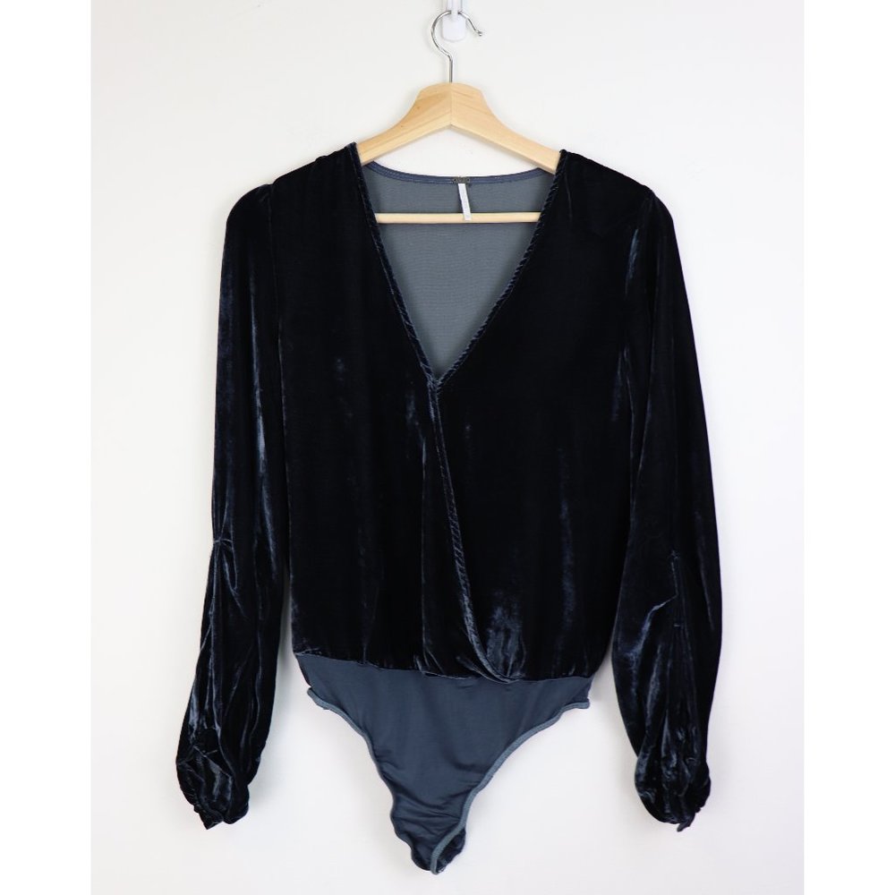 NEW Young, Fabulous & Broke Jayce Bodysuit Blue XS - Picture 4 of 8
